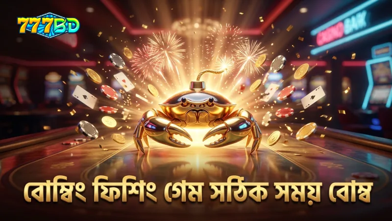 বোম্ব ক্র্যাব ট্রিগার করার সঠিক সময় বোম্বিং ফিশিং গেমে গুরুত্বপূর্ণ