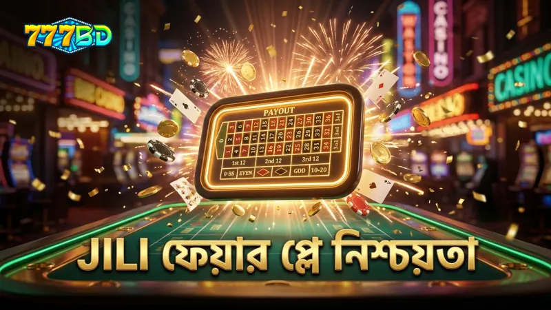 JILI-এর পেআউট টেবিল অনুসারে ফেয়ার খেলার নিশ্চয়তা রয়েছে।