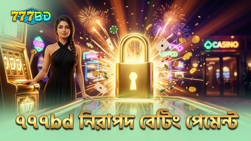 নিরাপদ পেমেন্ট গেটওয়ে এবং দায়িত্বশীল বাজি ৭৭৭bd তে নিশ্চিত।