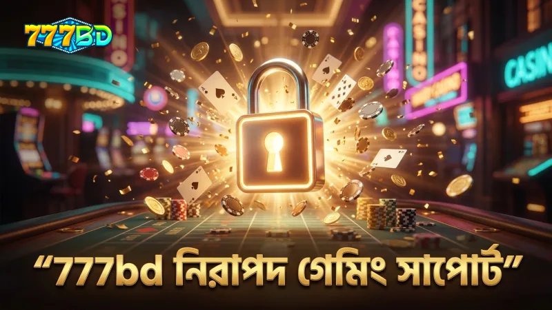 777bd প্ল্যাটফর্মের নিরাপত্তা ও দ্রুত সাপোর্ট।
