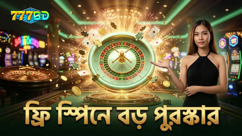 ফ্রি স্পিন রাউন্ডে প্রবেশের মাধ্যমে বড় পুরস্কার অর্জন।