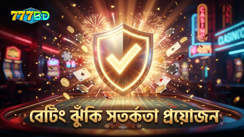 ঝুঁকি কমাতে বেটিং এ সতর্কতা এবং বাস্তব অভিজ্ঞতা প্রয়োগ করুন।
